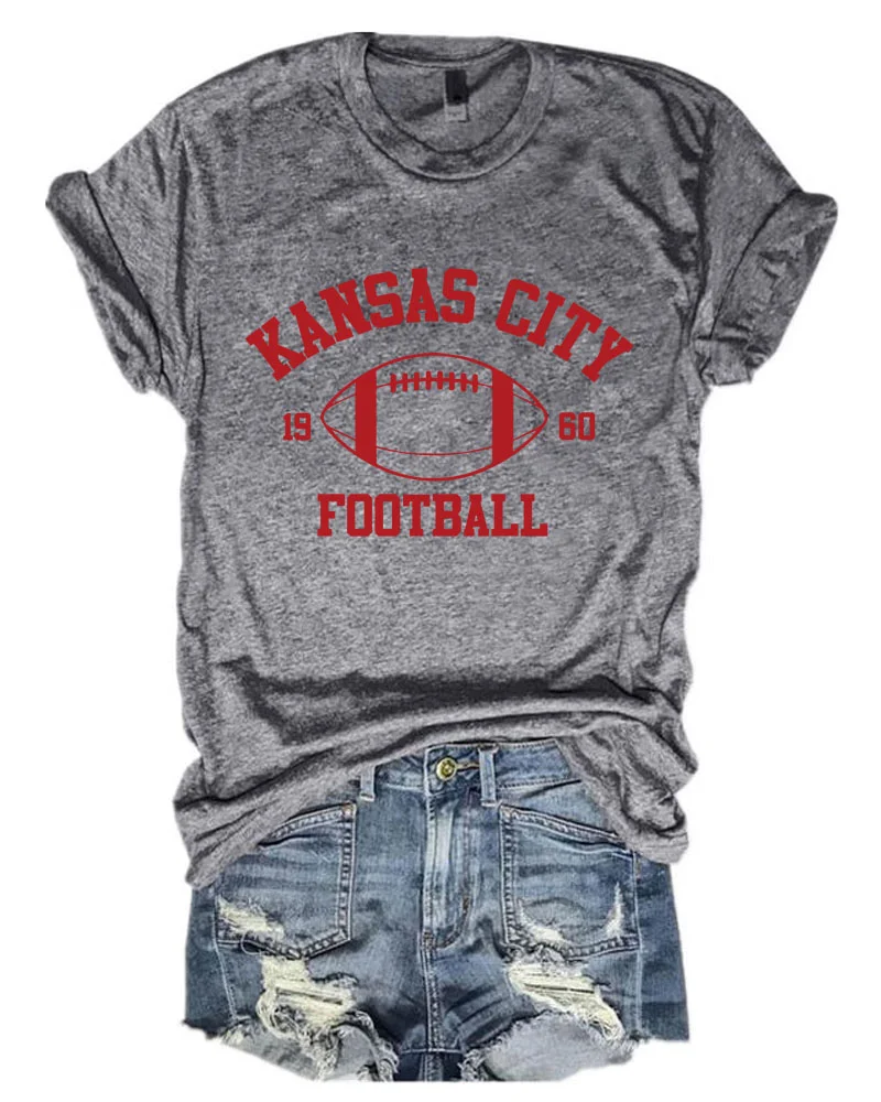 Kansas City Football Est 1960 Graphic T-Shirt