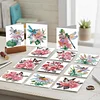 12Pcs Butterfly Dragonfly DIY Diamond Painting Greeting Cards for Adults Gifts