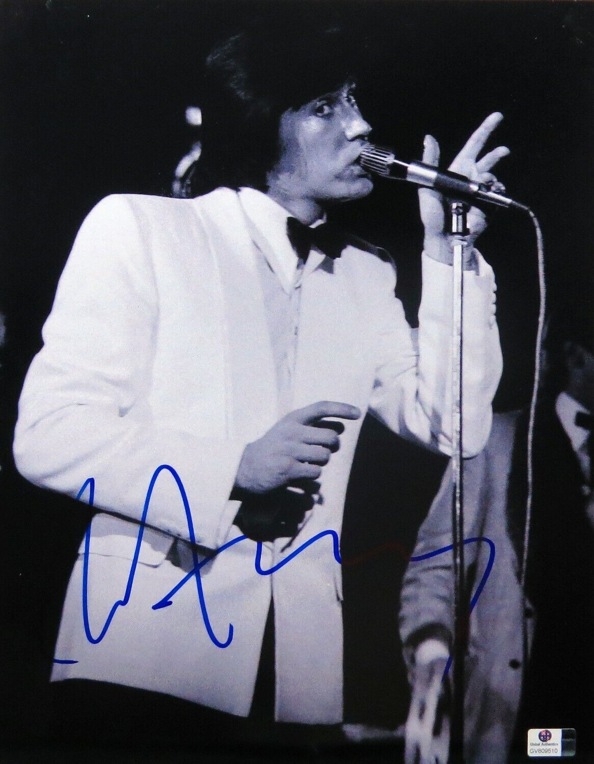 Bryan Ferry Signed Autographed 11X14 Photo Poster painting Vintage B/W Crooner GV809510