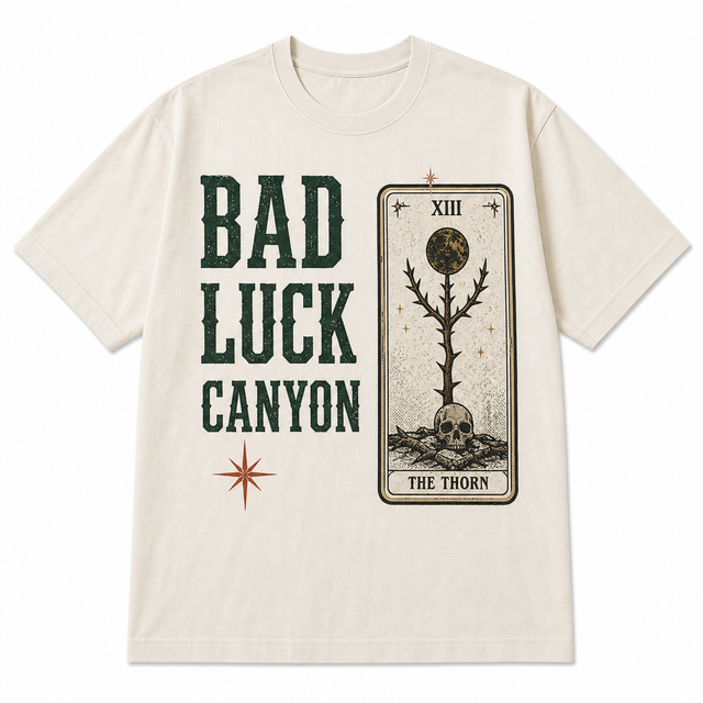 Bad Luck Tarot Cotton T-Shirt