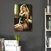Sexy girl - Panneaux en &eacute;tain m&eacute;tallique(20*30cm/30*40cm)
