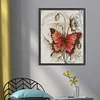 Butterfly-14CT Stamped Cross Stitch 38*45cm/14.96*17.72in