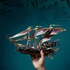 Lord of Mysteries Future Pirate Ship 3D Wooden Puzzle