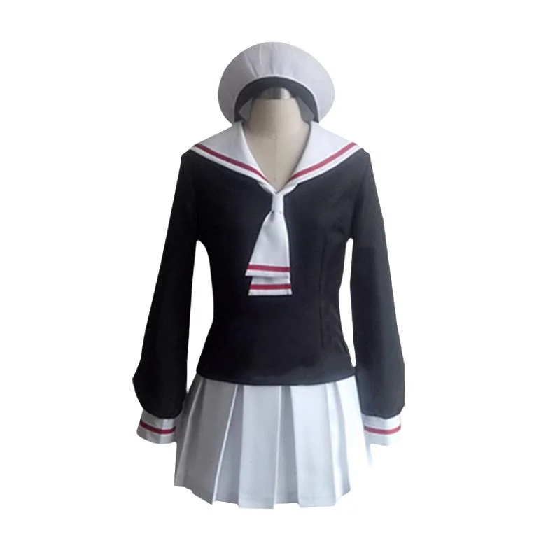 Cardcaptor Sakura Sakura Kinomoto Tomoeda Elementary School Uniform Cosplay Costume