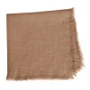 45x45cm Plain Colors Linen Cotton Tassel Napkin for Event Catering