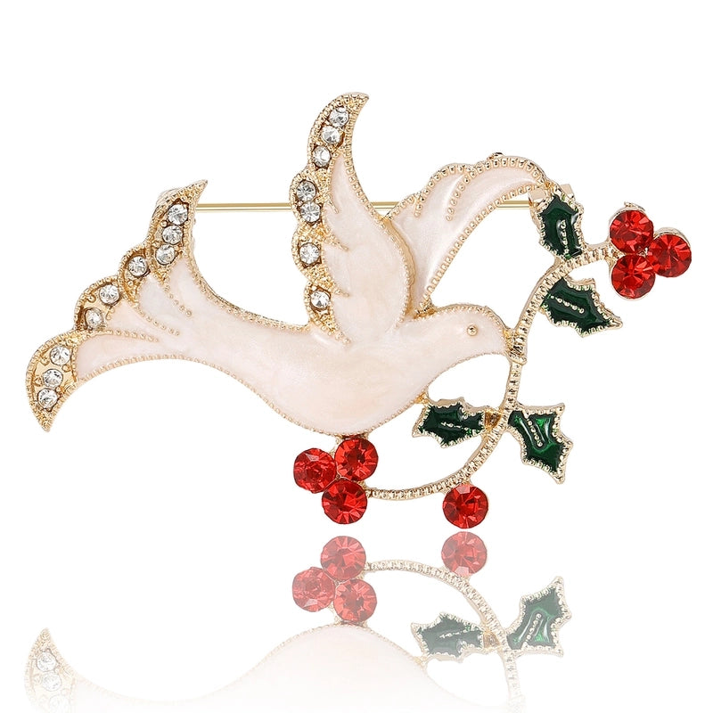 Casual Elegant Pin Alloy Enamel Women’s Brooches
