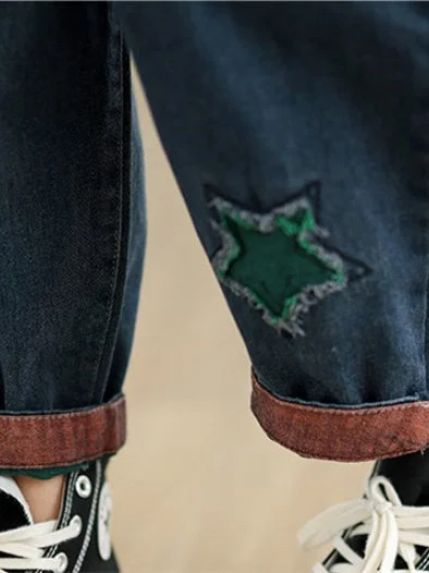 Women Half Sleeve V-neck Solid Color Dress