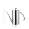 SUS304 Stainless Steel Olive Oil Dispenser Oil Pot Sauce Vinegar Bottle Anti-Drip Dustproof Oil Storage Container Kitchen Special