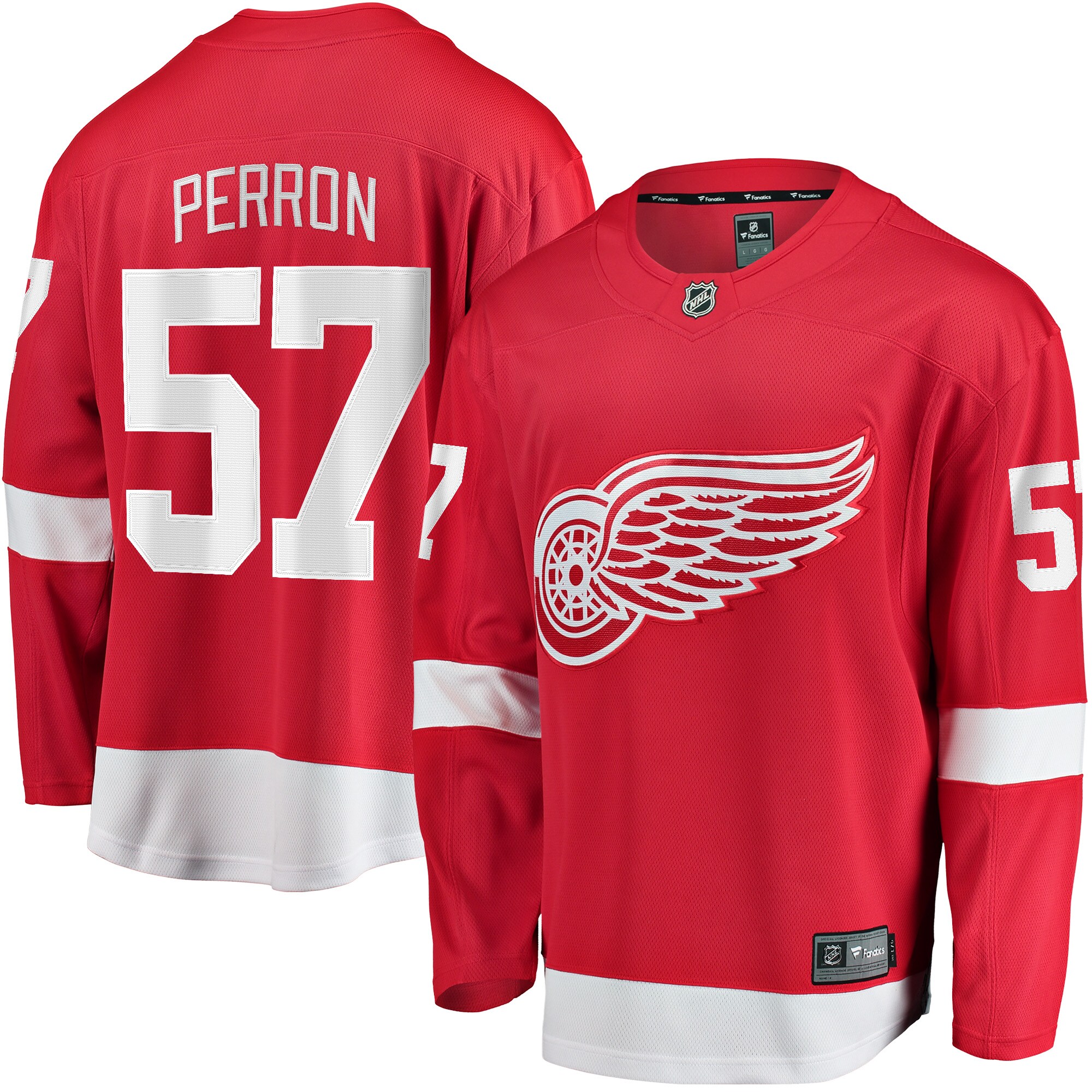 David Perron Detroit Red Wings Fanatics Home Breakaway   Jersey &ndash; Red mysite