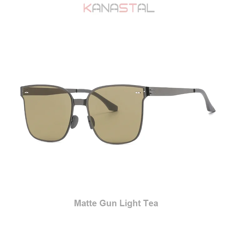 Women Men Sunglasses UV400 New Trend Sun Glasses Metal Polygon Eyeglasses Frame Driving Camping Beach Bike Travel Shade Eyewear