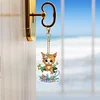 5Pcs DIY Diamond Painting Cat Keychain