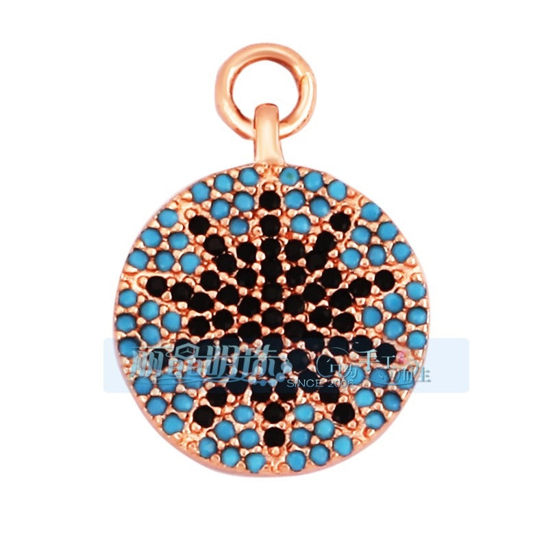 1 Piece 15 * 21mm 18 * 23mm 9*16mm Copper Zircon Sun Star Lightning Pendant Jewelry Accessories