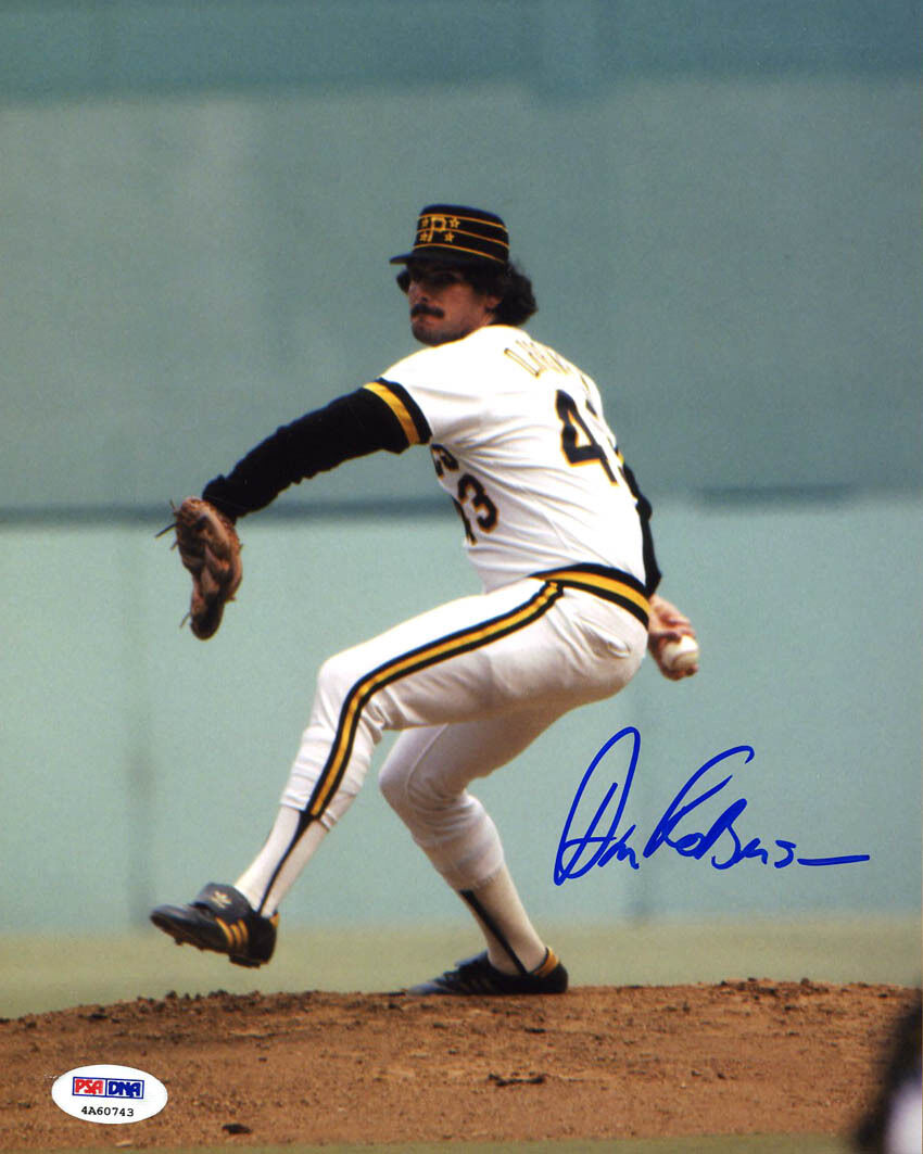 Don Robinson SIGNED 8x10 Photo Poster painting Pittsburgh Pirates ITP PSA/DNA AUTOGRAPHED