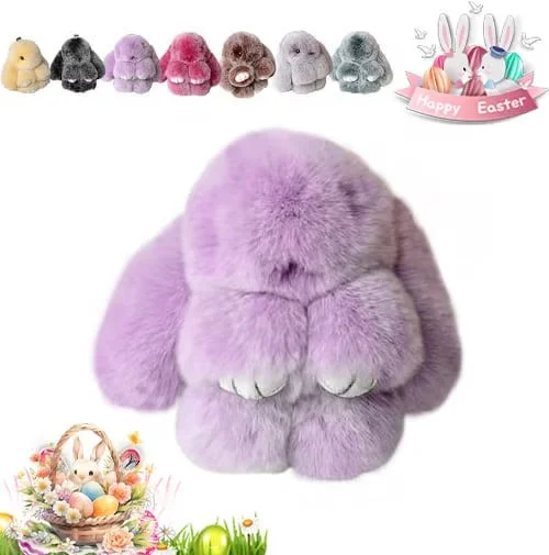 🏆Only $19.9 Last Day Promotion! 🐰 Handmade Soft Bunny Charms