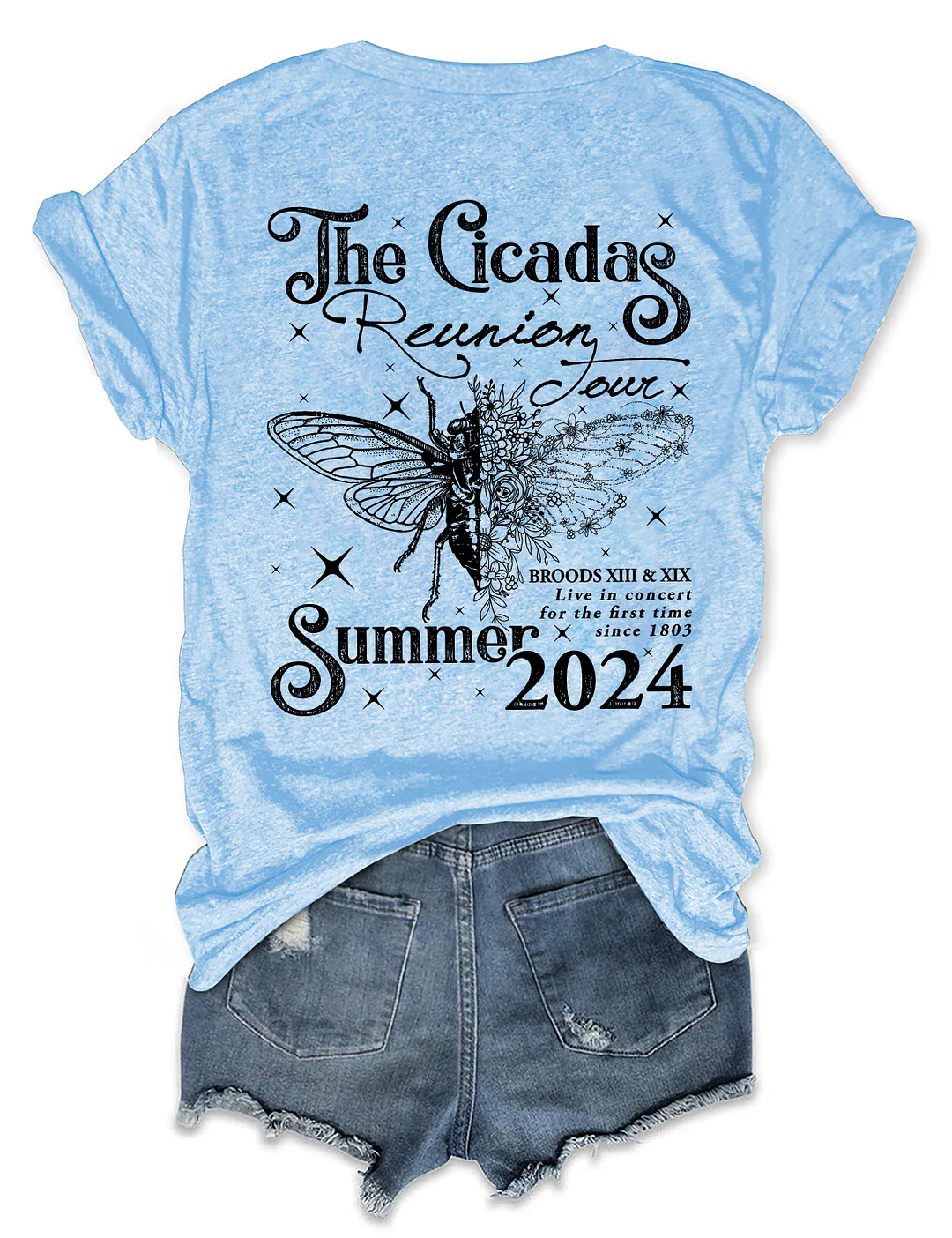 The Cicadas Reunion Summer Tour T-shirt