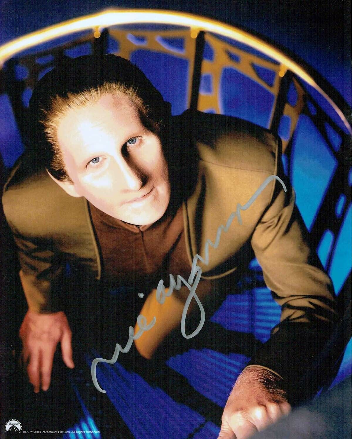 Rene AUBERJONOIS Signed Photo Poster painting AFTAL COA Star Trek Deep Space Nine ODO