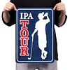 IPA Tour - Vintage Metal Signs - 20*30cm/30*40cm