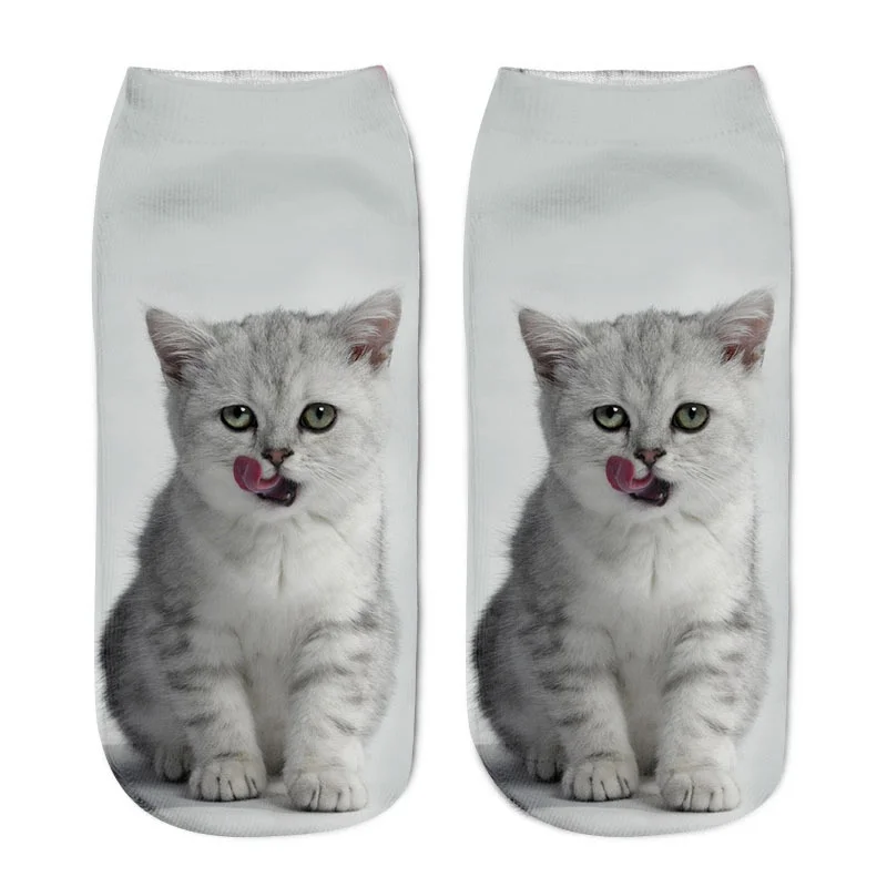 Cute Animal Print Comfortable All-match Socks