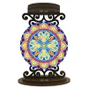>SALE<DIY Mandala Diamond Painting Candlestick Holder Kit for Home Decor Gift