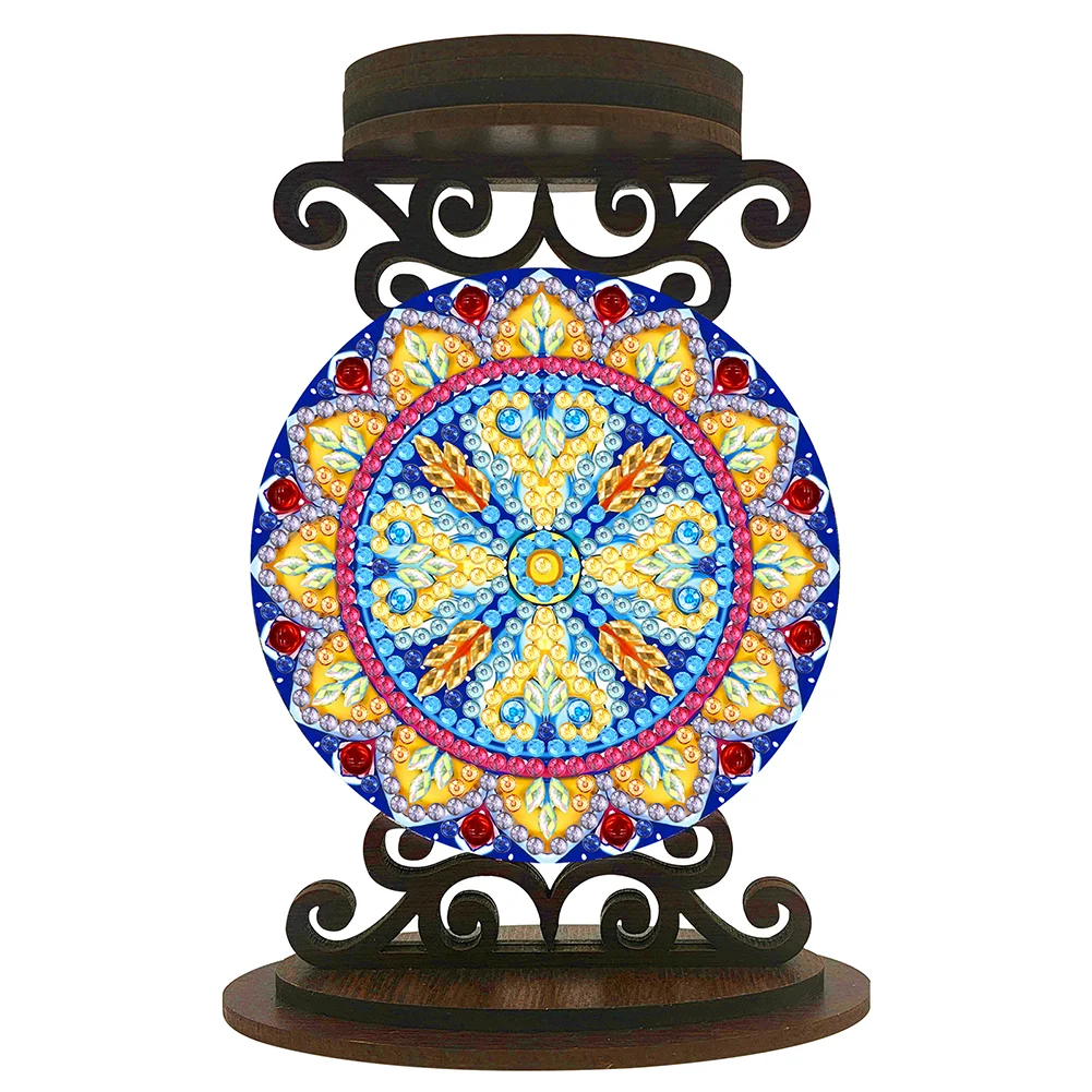 DIY Mandala Diamond Painting Candle Holder Ornaments Aromatherapy Candle Holder