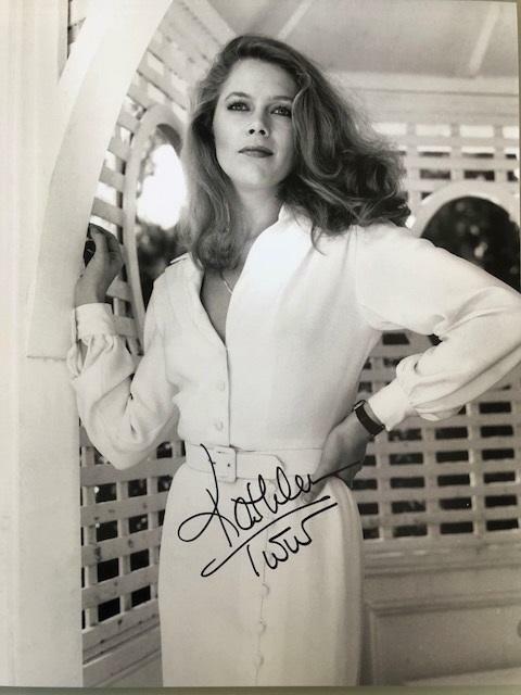 Kathleen Turner Original Autographed 11X14 Photo Poster painting #3 - Peggy Sue Got Married