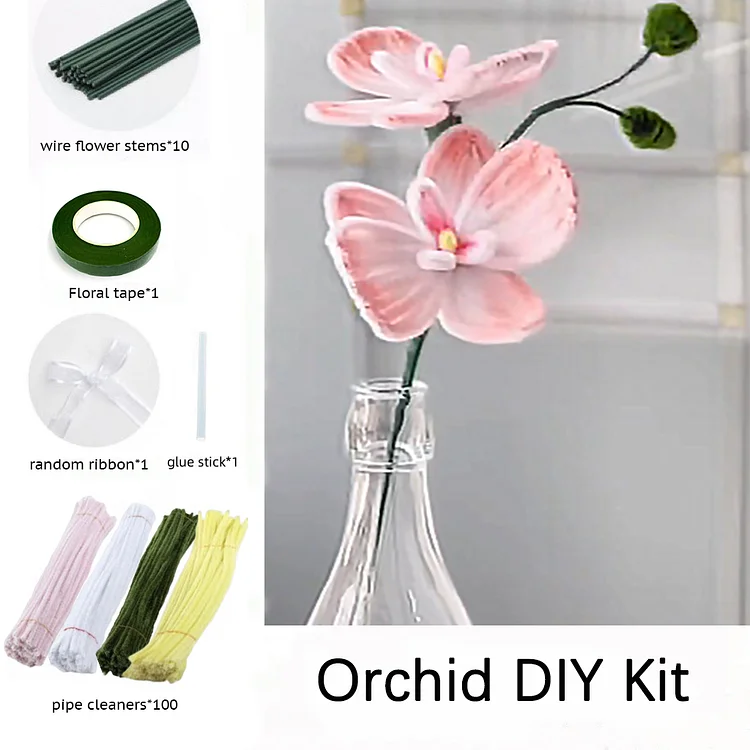 DIY Pipe Cleaners Kit - Orchid