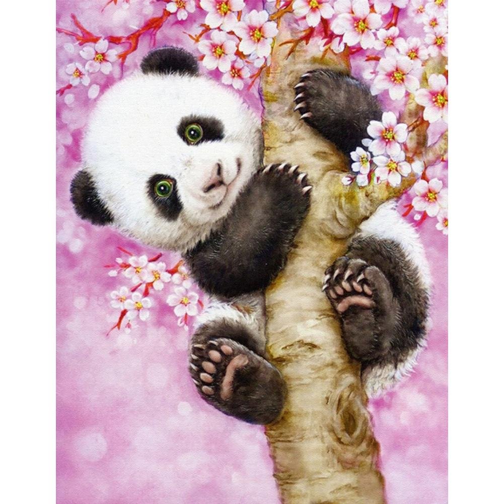 Full Round Diamond Painting Panda (40*32cm)