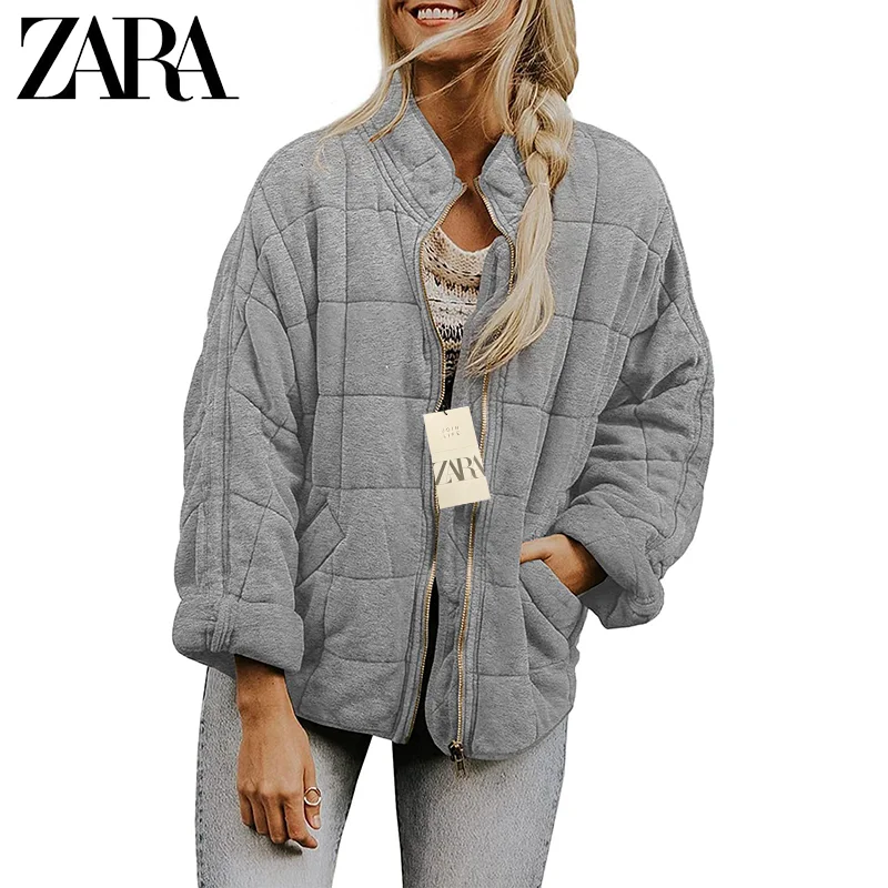 ZARA Nova blusa de manga comprida folgada