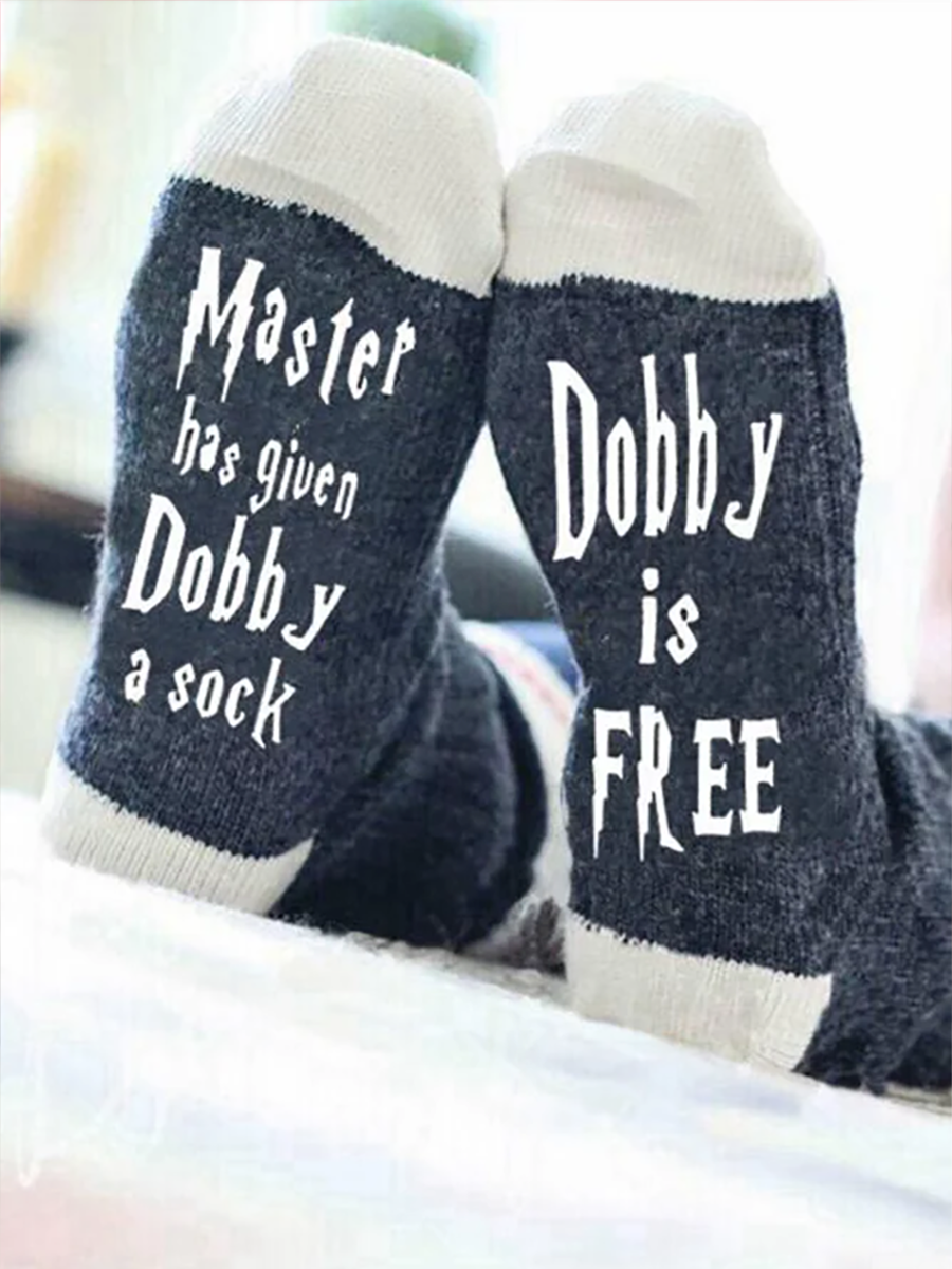 Master Has Given A Sock Dobby Is Free Socks