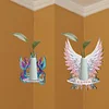 2Pcs Engelsfl&uuml;gel Ph&ouml;nix Eck Aufbewahrung - 5d DIY Handwerk Dekoration