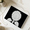 DIY Pearl Painting Sunflower for Home Wall Decor with Frame(20x30cm)