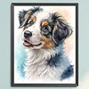 Australian Shepherd Dog-11CT Stamped Cross Stitch 40*50cm/15.75*19.69in