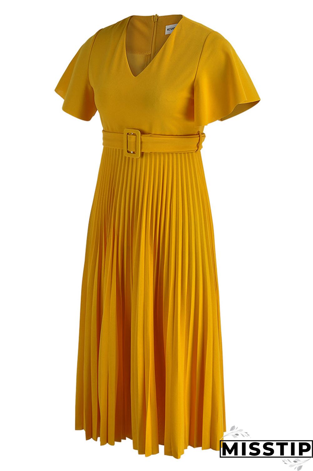 Black Casual Elegant Solid Patchwork Fold O Neck A Line Dresses