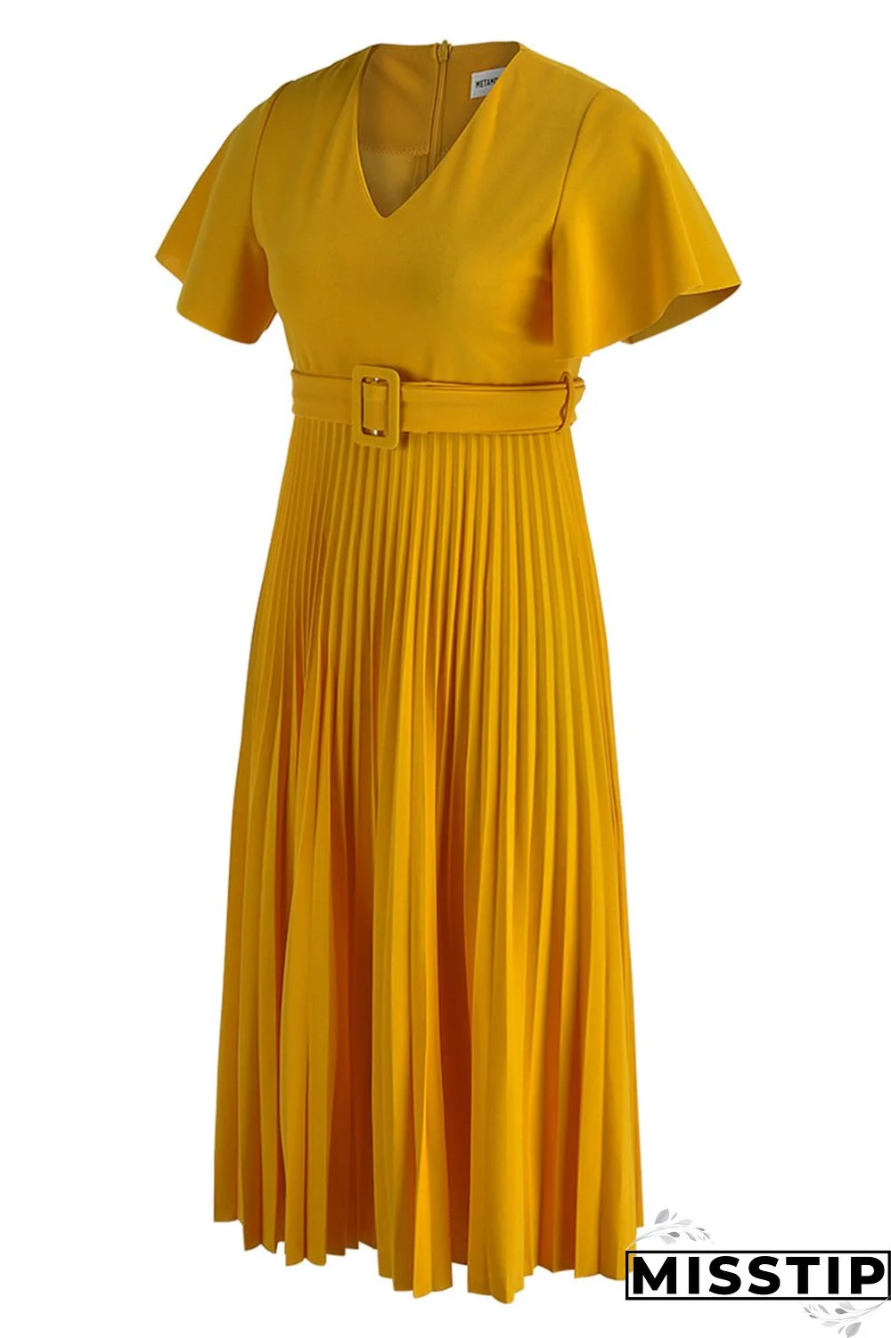 Black Casual Elegant Solid Patchwork Fold O Neck A Line Dresses