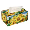 Wooden Colorful Pattern 5D Diamond Painting Tissue Holder Diamond Art Tissue Box