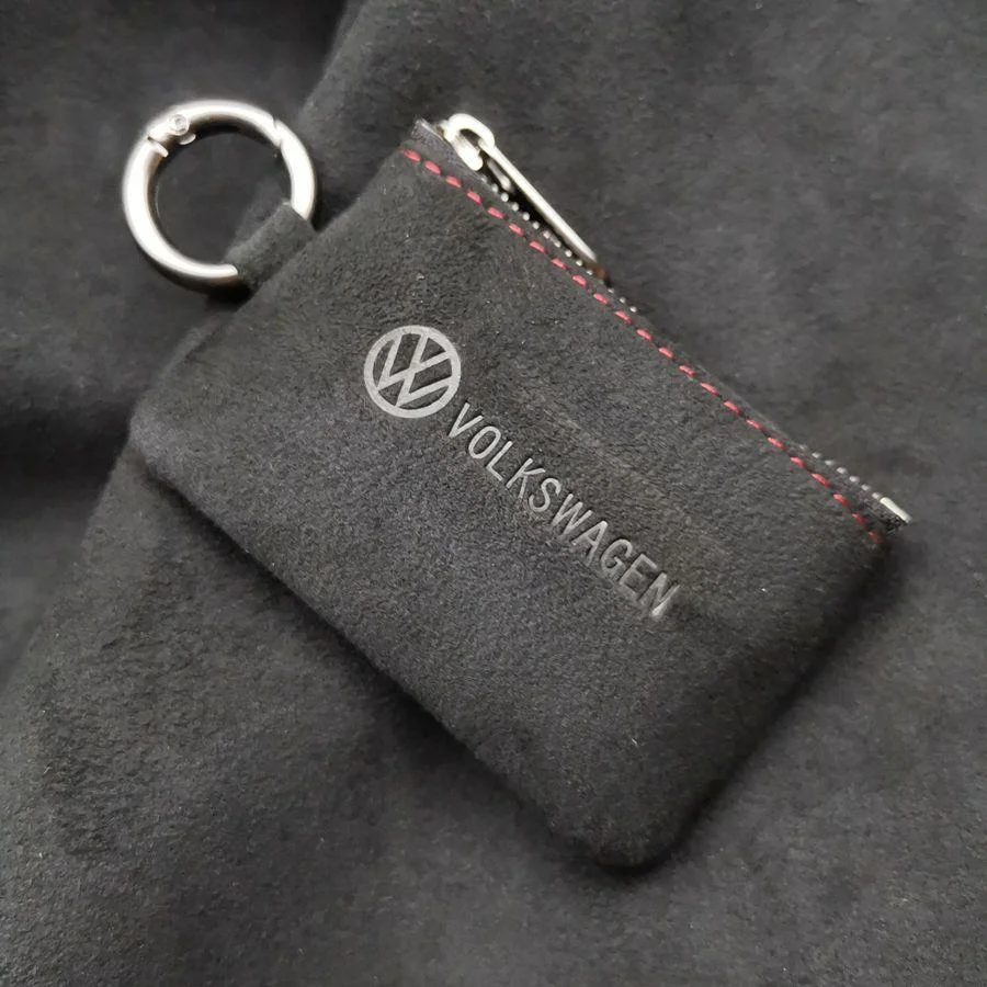 Car key high-end suede key bag