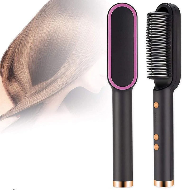 Multifuncional Hair Straightener Brush