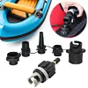 Air Valve Conversion Head with Air Valve Nozzles for Inflatables (4-in-1 Set)