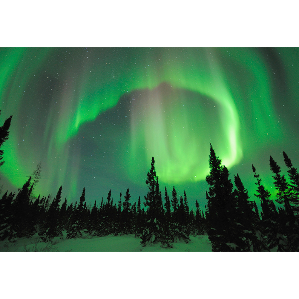 

Northern Lights - Round Drill Diamond Painting - 40*30CM, 501 Original