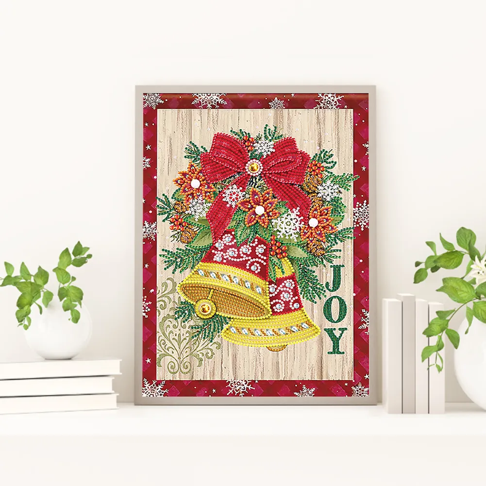 Diamond Painting - Partial Special Shaped Drill - Christmas Atmosphere(30*40cm)
