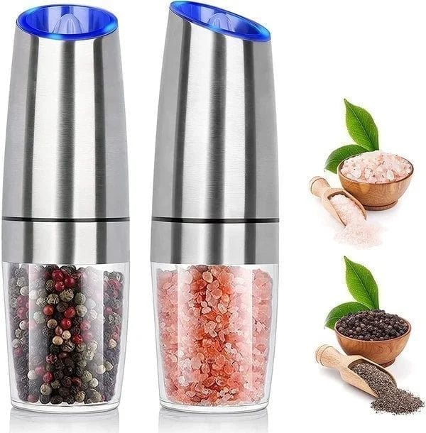 ✨40%OFF-Automatic Electric Gravity Induction Salt and Pepper Grinder