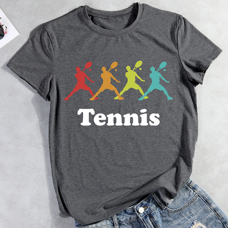 Classic Tennis T-Shirt Tee-Annaletters