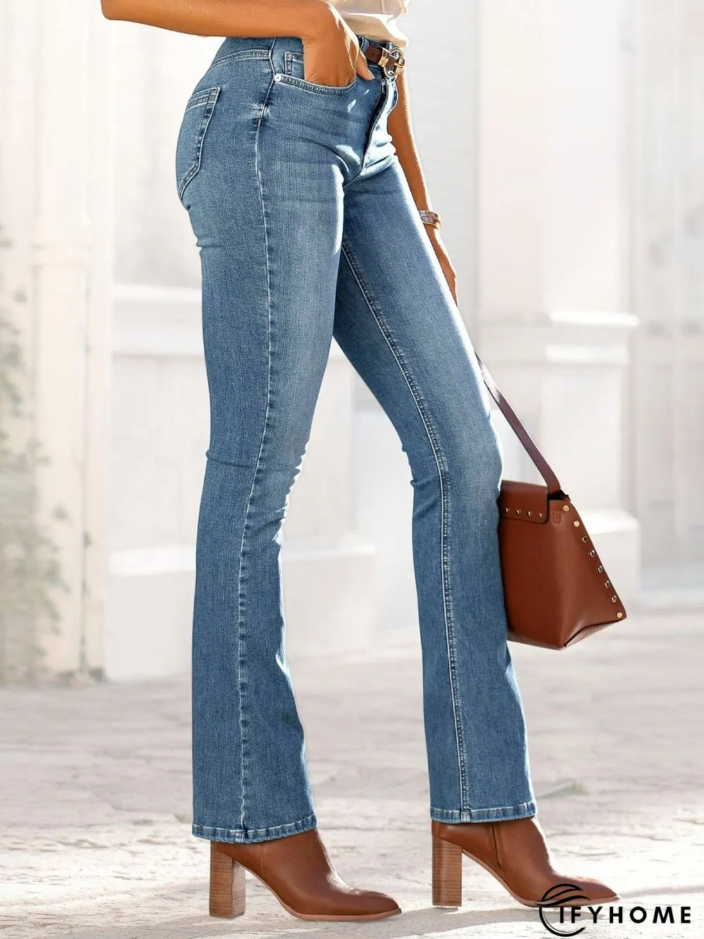 Loose Casual Denim Jeans | IFYHOME