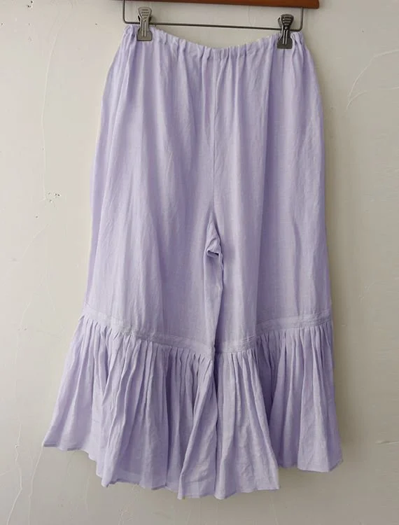 Solid Linen & Cotton Bottoms
