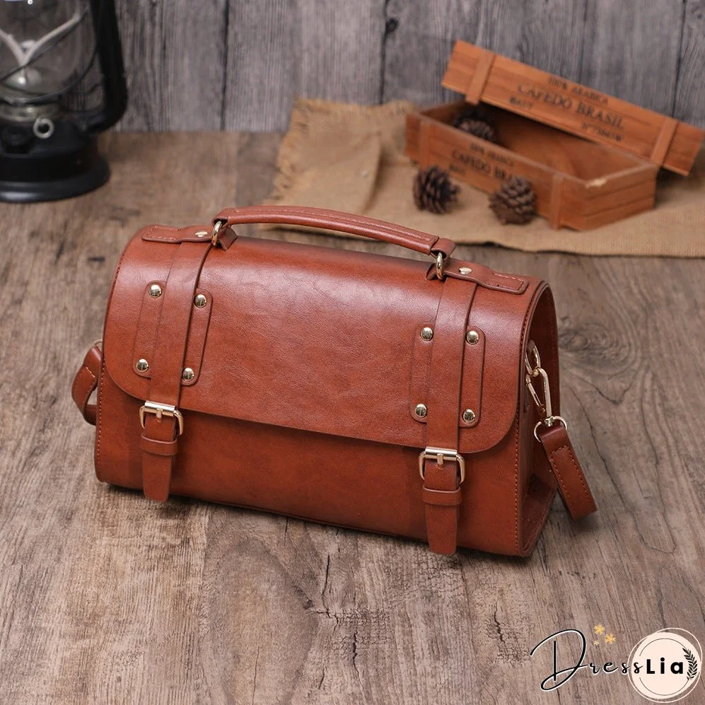 Vintage portable messenger Cambridge bag