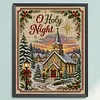 Holy Chapel DIY 11CT 3 Strand Stamped Cross Stitch Kit for Adults 40x50cm tapestrymarket