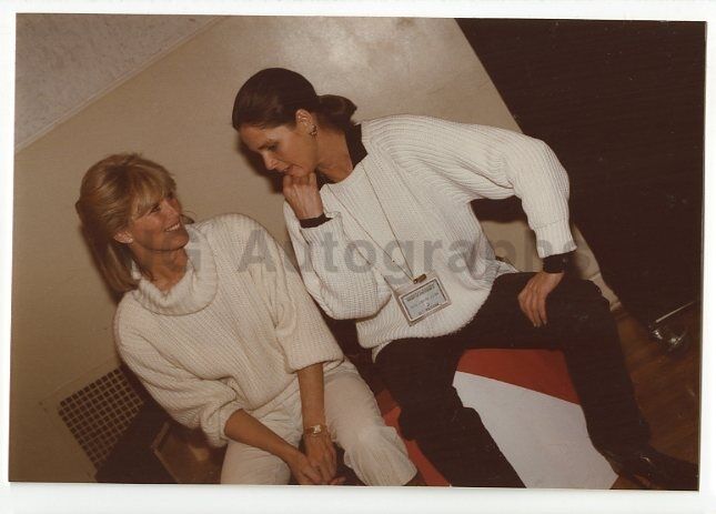 Ali MacGraw & Linda Evans - Original Vintage Photo Poster painting by Peter Warrack