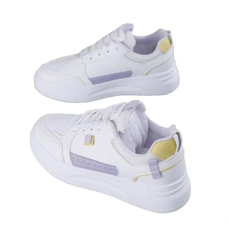 Churchf Churchf 2023 New Board Shoes Women's Flat Shoes Are Light And Easy To Match Women's Sports Casual Small White Shoes