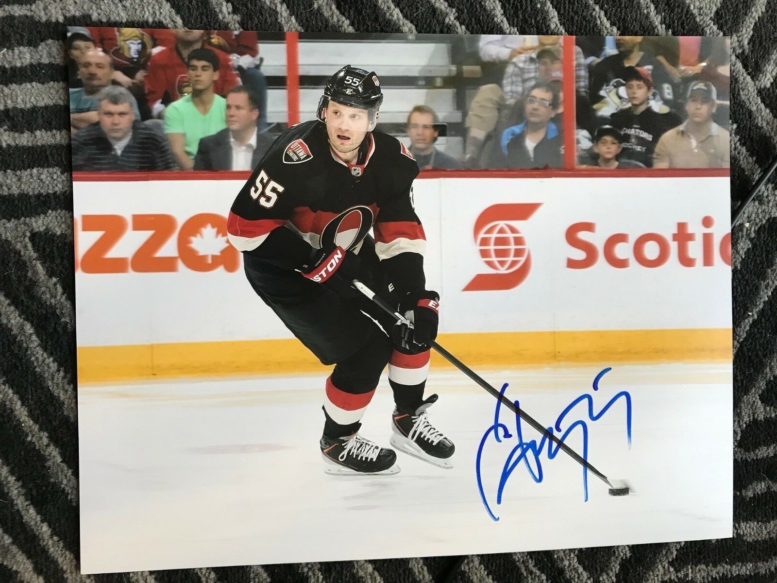 Ottawa Senators Sergei Gonchar Signed Autographed 11x14 Photo Poster painting COA