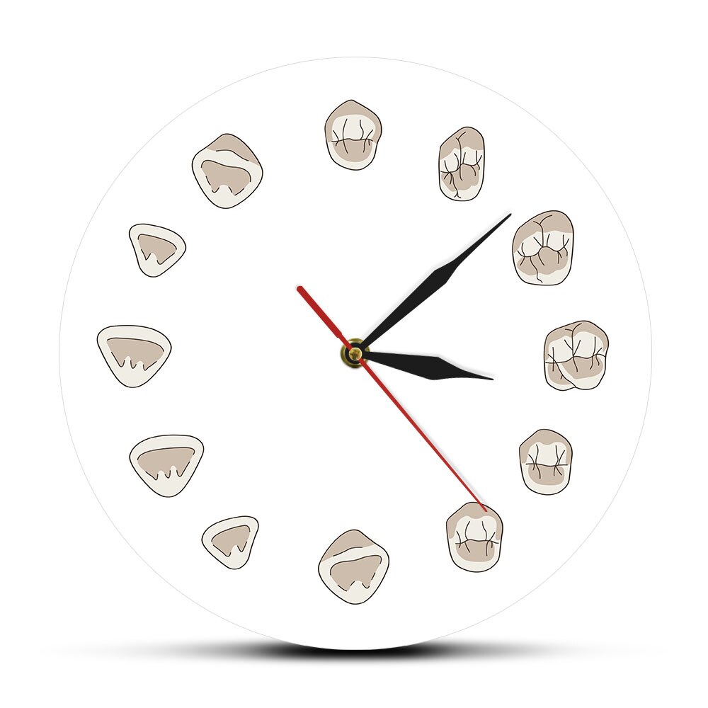 

Dental Care - Frameless Acrylic Wall Clock, 501 Original